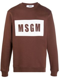 MSGM толстовка с логотипом