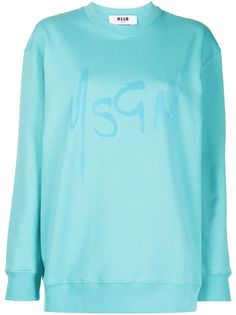 MSGM толстовка с логотипом