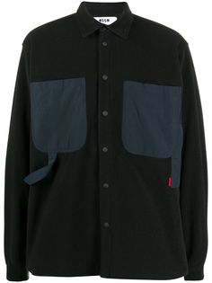 MSGM рубашка с накладными карманами