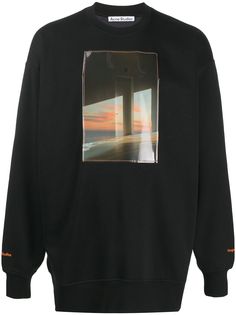 Acne Studios толстовка с принтом из коллаборации с KangHee Kim