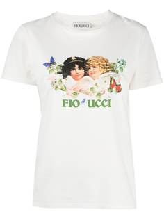 Fiorucci футболка Woodland Angels с принтом