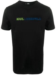 Karl Lagerfeld футболка с круглым вырезом и логотипом