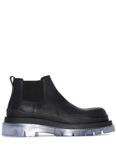 Bottega Veneta массивные ботинки челси