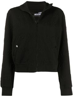 Love Moschino джемпер на молнии с логотипом
