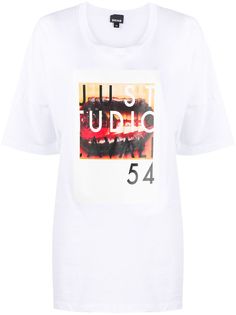 Just Cavalli футболка с принтом Studio 54