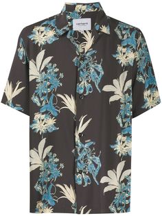 Carhartt WIP Hawaiian floral print shirt