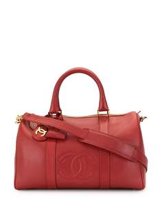 Chanel Pre-Owned дорожная сумка Boston 1997-го года с логотипом CC