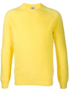 Eleventy textured crew-neck sweater
