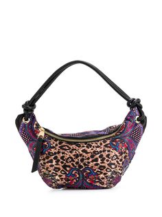 Versace Jeans Couture сумка на плечо с леопардовым принтом и узором Baroque
