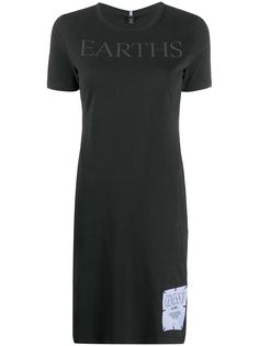 McQ Swallow платье-футболка мини Earths