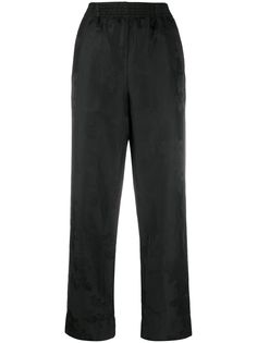 Aganovich прямые брюки с эластичным поясом