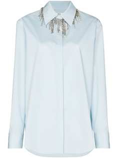 AREA Crystal Collar Shirt