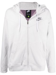Nike logo print hoodie