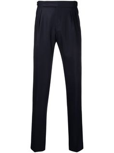 Tagliatore pleat-front straight leg trousers