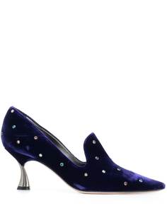 Casadei туфли-лодочки с кристаллами