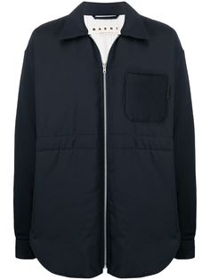 Marni padded shirt jacket