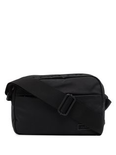 GANNI black festival cross body bag