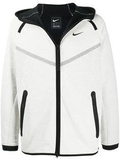 Nike waffle texture zip hoodie