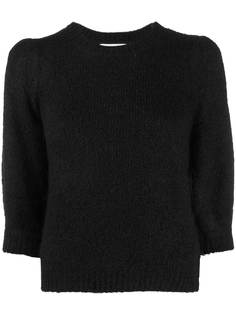 byTiMo rib-trimmed knitted top