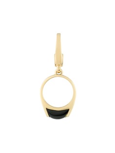 Bvlgari pre-owned 18kt yellow gold charm pendant