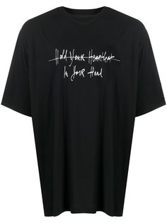 Haider Ackermann Hold Your Heart oversized T-shirt