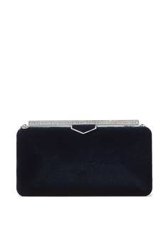 Jimmy Choo crystal-embellished Ellipse clutch
