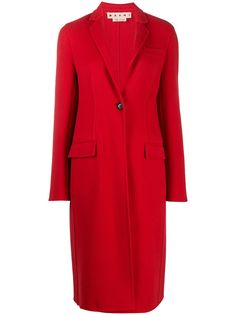 Marni single-breasted mid-length coat