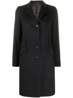 Paul Smith однобортное пальто с карманами