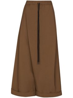 Marni широкие брюки Sarong