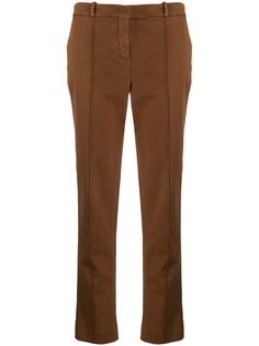 Loro Piana укороченные брюки кроя слим