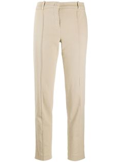 Loro Piana укороченные брюки кроя слим