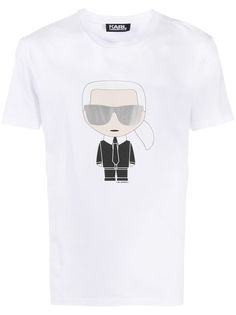 Karl Lagerfeld футболка K/Ikonik с круглым вырезом