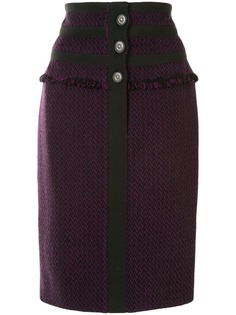Chanel Pre-Owned юбка на пуговицах