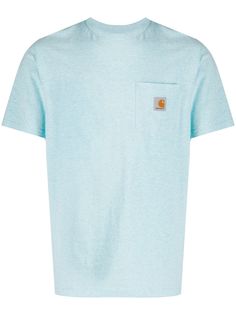 Carhartt WIP футболка с круглым вырезом и карманом