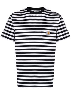 Carhartt WIP полосатая футболка с круглым вырезом