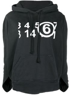 MM6 Maison Margiela худи с логотипом