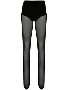 Wolford прозрачные колготки Pure 10