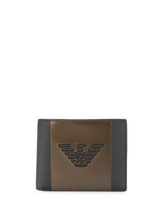 Emporio Armani кошелек с тисненым логотипом