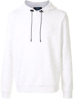 Kiton textured hoodie