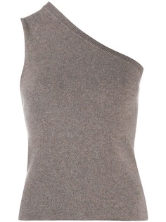 Extreme Cashmere трикотажный топ на одно плечо