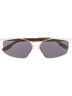 Dior Eyewear солнцезащитные очки Psychodelic в прямоугольной оправе