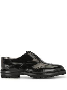 Kiton туфли на шнуровке