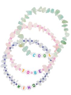 TBalance комплект браслетов Cool To Be Kind с камнями