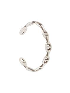 Hermès браслет-кафф Chain DEncre H 1980-х годов