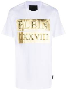 Philipp Plein футболка с круглым вырезом и логотипом