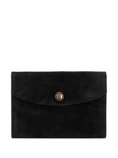 Hermès клатч с металлическим логотипом 1977-го года