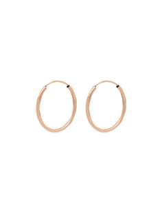 Jacquie Aiche 14kt rose gold hoop earrings