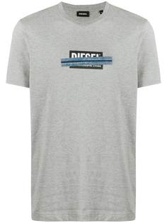 Diesel футболка из джерси с логотипом