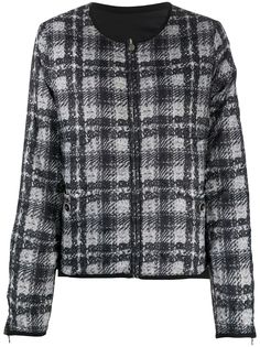 Chanel Pre-Owned двусторонний жакет в клетку