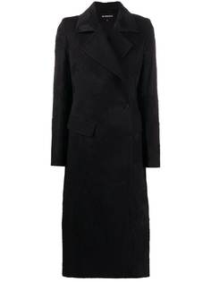 Ann Demeulemeester пальто с цветочной вышивкой